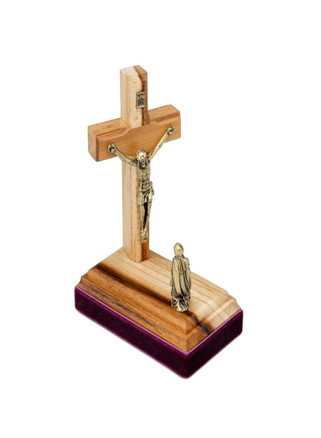 Intercession Crucifix with Mary Kneeling at the Foot of the Cross - Image 5